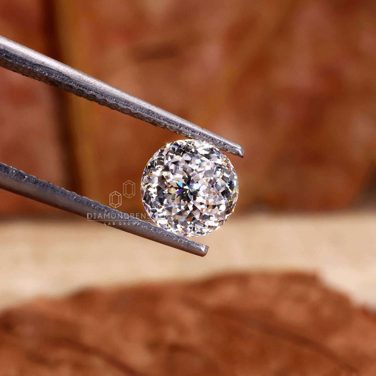 Portuguese Cut Lab Created Diamond by Diamondresnu.
