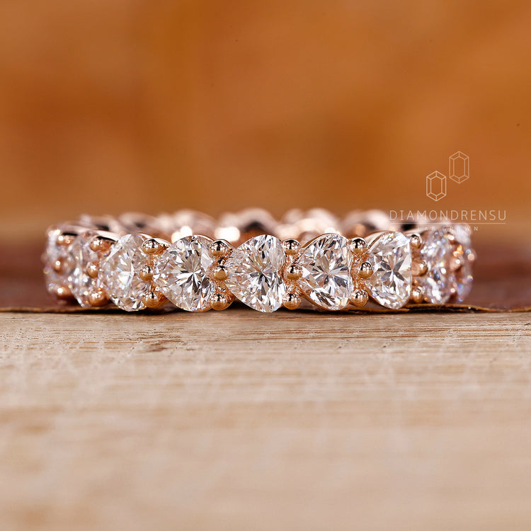 Exquisite lab grown diamond band with ethically sourced brilliance.

