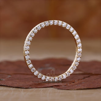 Double Sided Eternity Band for a luxurious and secure fit.