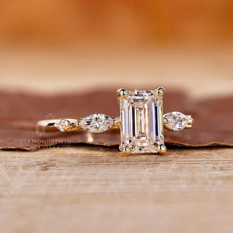 Elegant marquise cut diamond ring for an everlasting symbol of love.