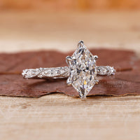 Dutch Marquise Ring in a vintage-inspired setting.