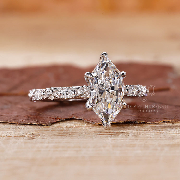 Dutch Marquise Ring in a vintage-inspired setting.