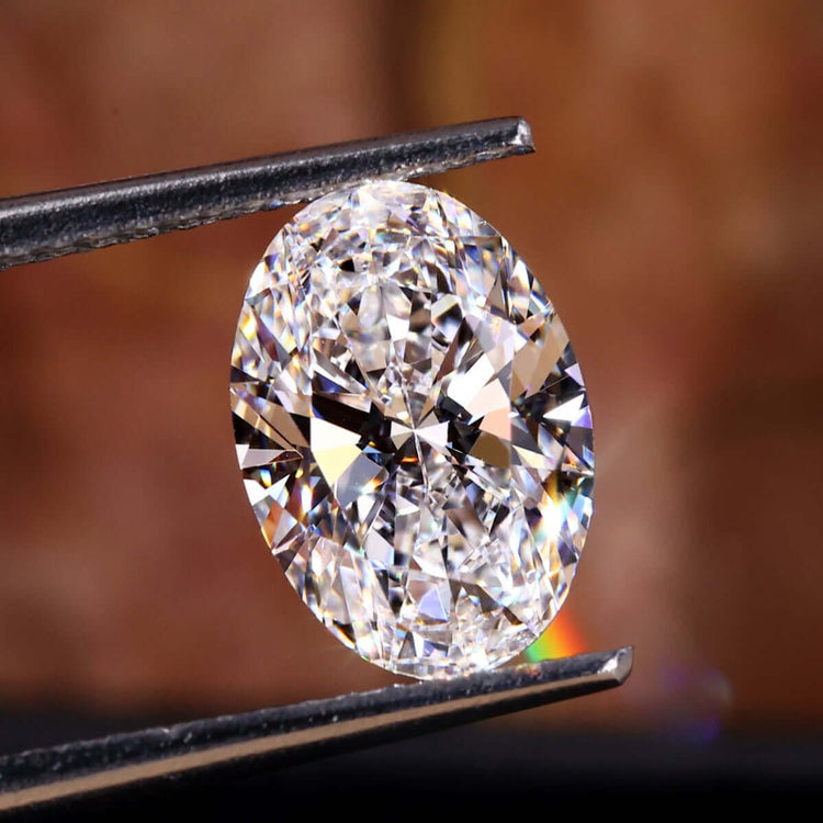 Carat Oval Lab Grown Diamond - Main Image