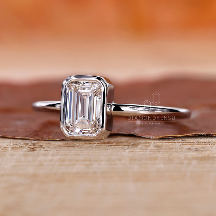 Bezel Ring featuring a secure and modern setting.