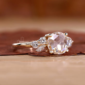 Round Diamond Engagement Ring featuring a timeless design.