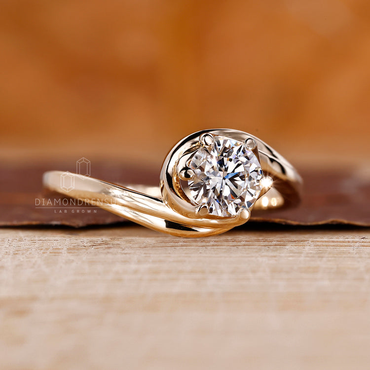 Buy Engagement Ring featuring Lab Grown Diamond.

