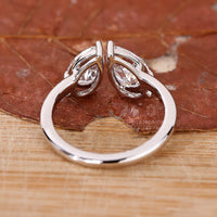 Diamond Prong Setting Ring offering secure and elegant diamond placement.
