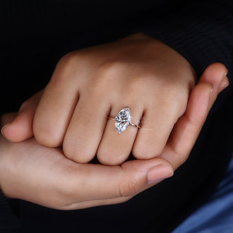 Solitaire Engagement Ring with a classic design.