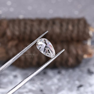Pear Old European Cut Diamond