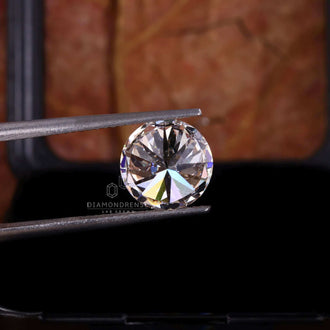 Loose lab grown diamond round diamond 3.02 carat round diamond