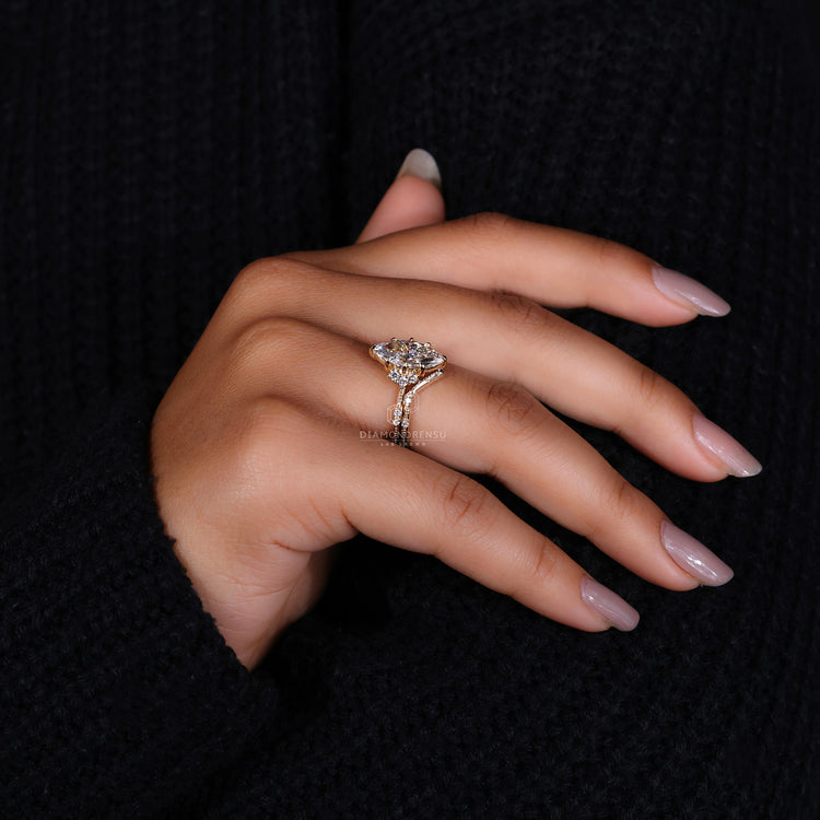 Marquise Diamond Ring featuring exquisite craftsmanship.
