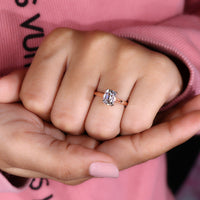 Cathedral Setting Ring highlighting intricate arches for style.