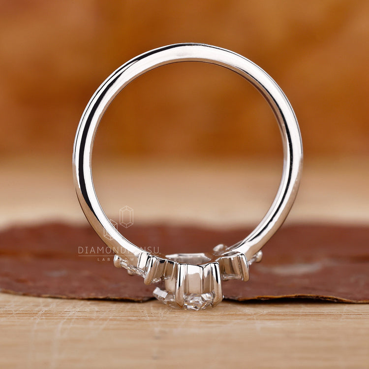 White Gold Diamond Ring featuring sparkling, high-quality stones.