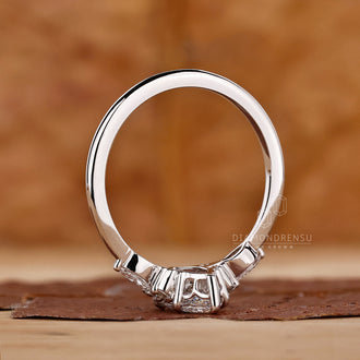 Handmade Ring featuring a stunning Marquise Cut Diamond.