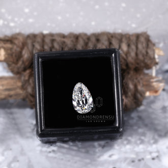 Pear Old European Cut Diamond