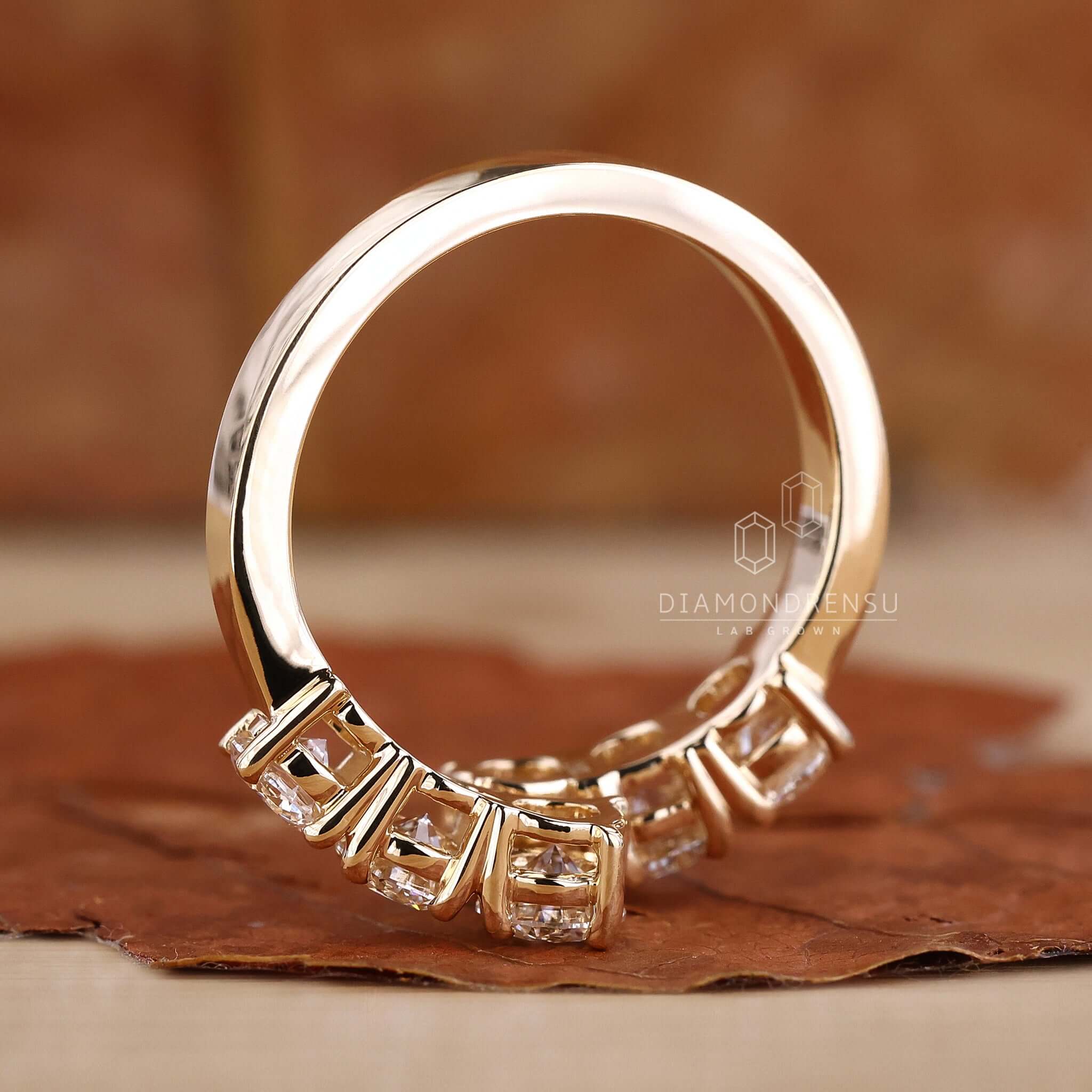 Collection of women's lab-grown diamond rings, showcasing ethical and stunning designs.