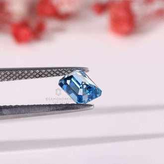 Lab grown diamonds loose vivid blue diamond