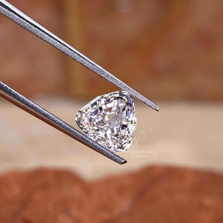 Lab Grown Trillion Step Cut Diamond, IGI Certified.
