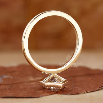 Round Diamond Engagement Ring for a traditional, elegant look.
