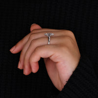 Round Diamond Ring in a sleek and modern setting.