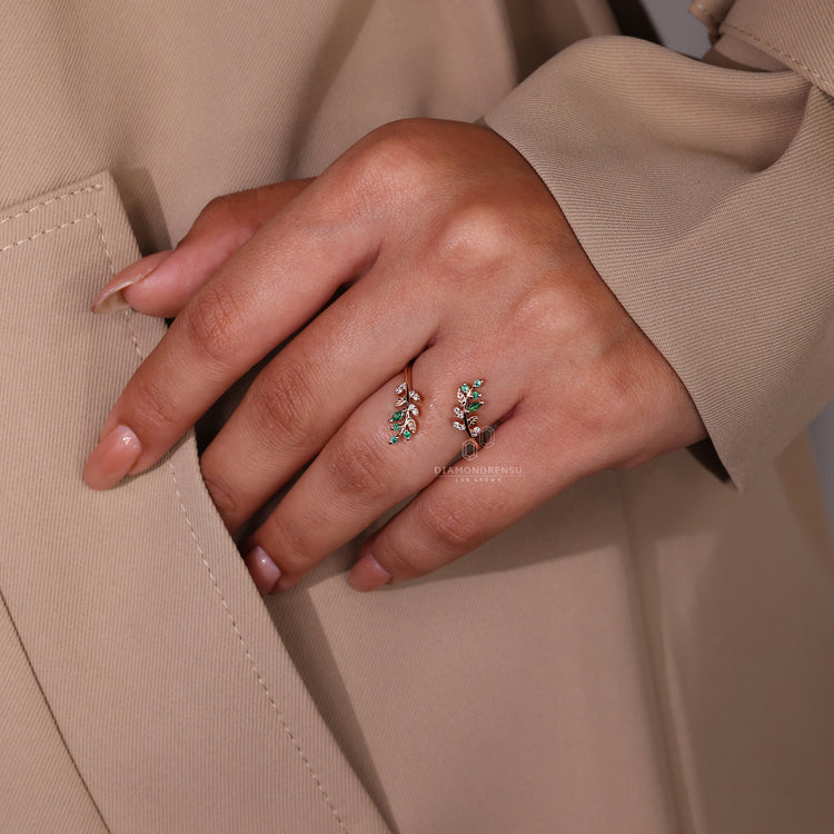 Diamond Wrap Band crafted like a unique diamondrensu band.
