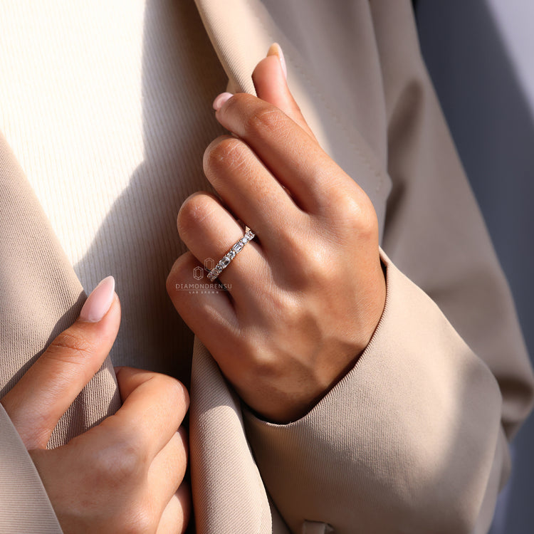 Yellow gold wedding band with a smooth finish and classic elegance.
