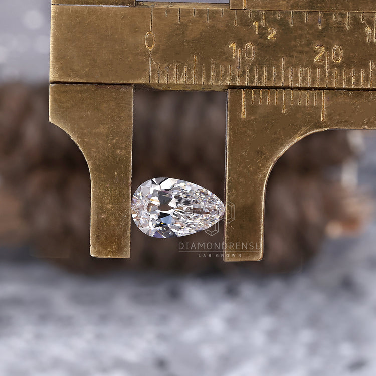 Pear Old European Cut Diamond