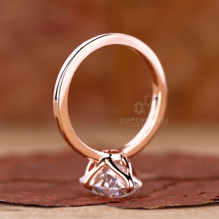 Old Mine Cushion Cut Diamond Ring for vintage-inspired style.
