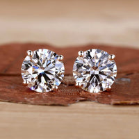 lab grown diamond earrings