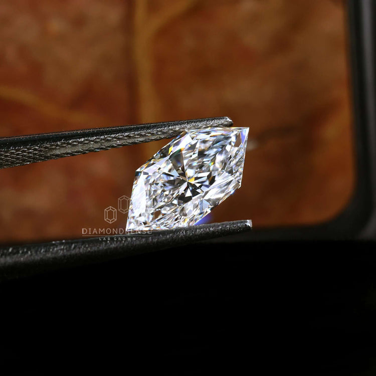 Lab grown loose diamond igi certified diamond Dutch marquise cut diamond