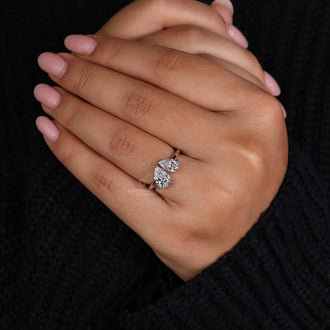 White Gold Ring featuring a timeless and classic design.
