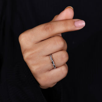 Buy wedding band designed with lab grown diamonds.
