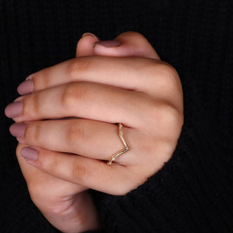 Yellow Gold Wedding Band designed for timeless elegance.
