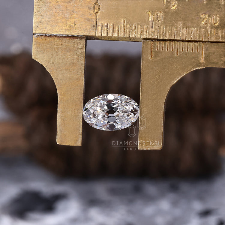 Old European Cut Oval Diamond for Engagement Ring Setting