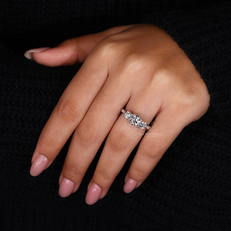 Diamond Prong Setting ensuring secure and lasting beauty.
