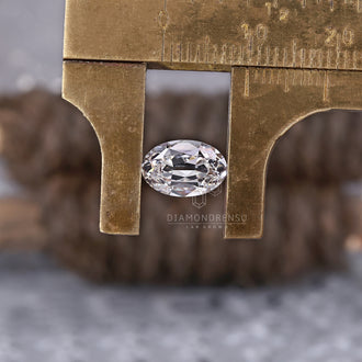 Old Mine Cut Oval Diamond