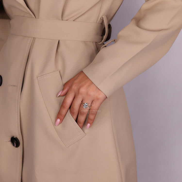 Handmade ring with exquisite craftsmanship and attention to detail.
