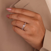 Cushion Cut Diamond Ring in a classic and timeless style.
