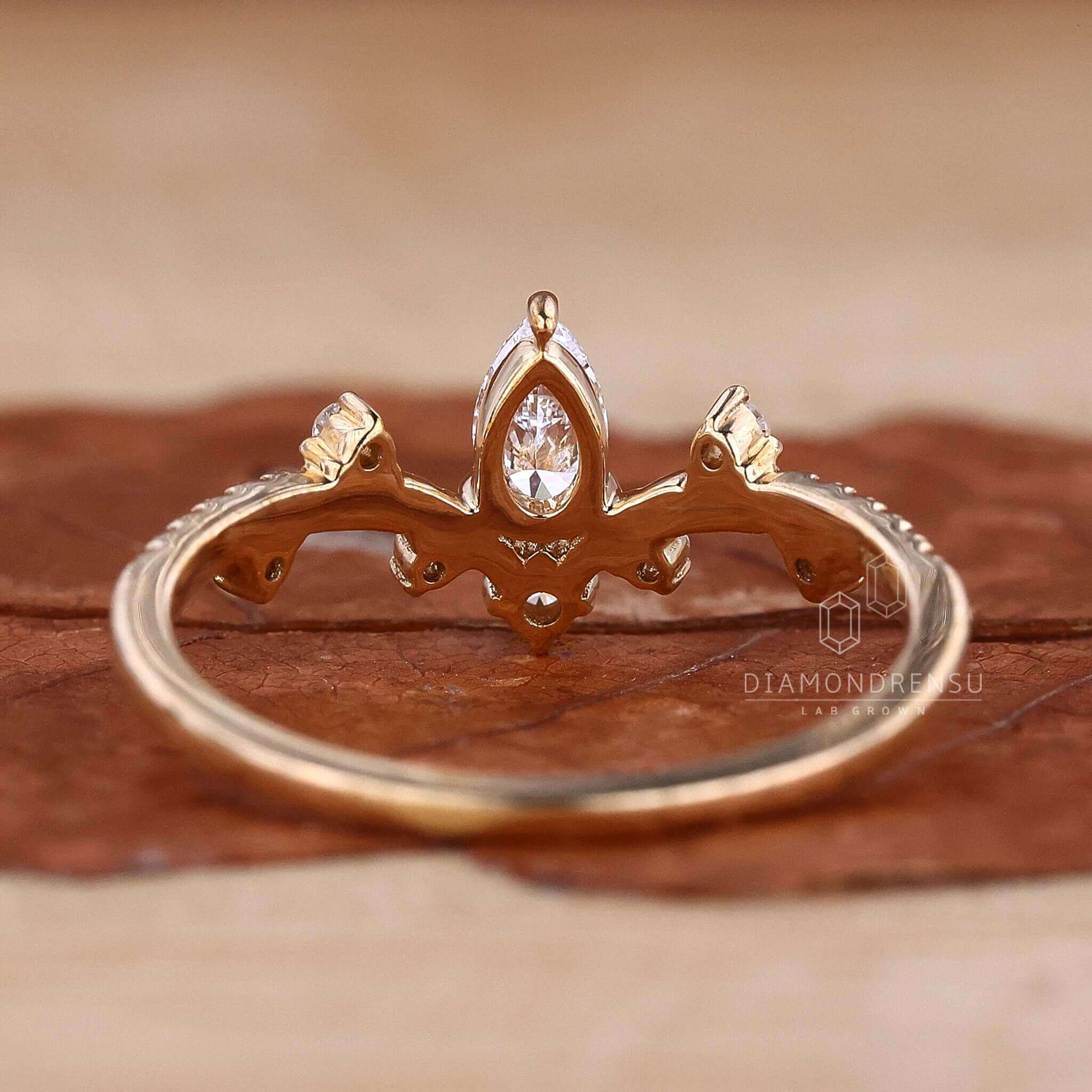tiara engagement ring