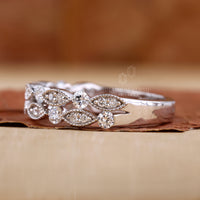 White gold diamond eternity band for ultimate sophistication.
