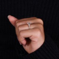 Hexagon Diamond Ring A Geometric Brilliance