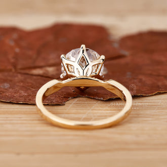 Pinched Shank Engagement Ring for added elegance and style.