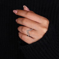 White gold diamond band crafted to match engagement rings.
