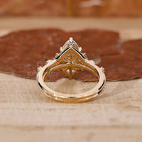 Tiara Wedding Band featuring intricate milgrain design.
