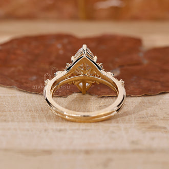 Tiara Wedding Band featuring intricate milgrain design.
