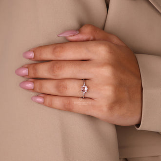 Pink Diamond Ring Solitaire: Perfect for a Romantic Proposal