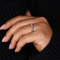 Custom wedding band crafted for you.
