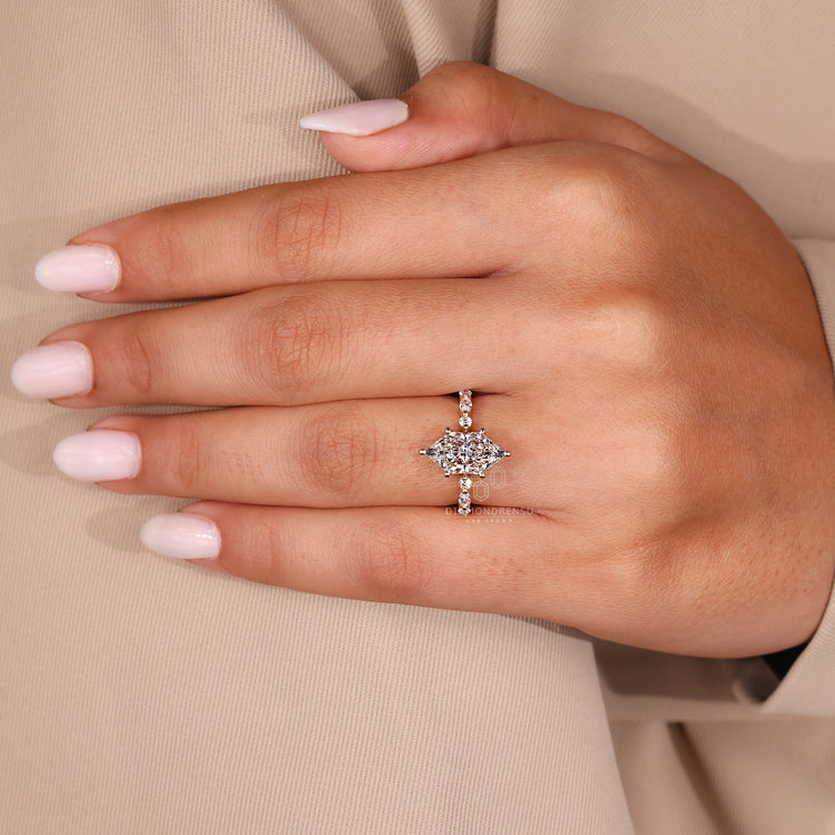 Elegant diamond ring for meaningful proposal ring moment.
