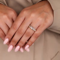 Lab Grown Diamond in a Custom engagement ring setting.
