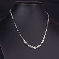 lab created diamond necklace